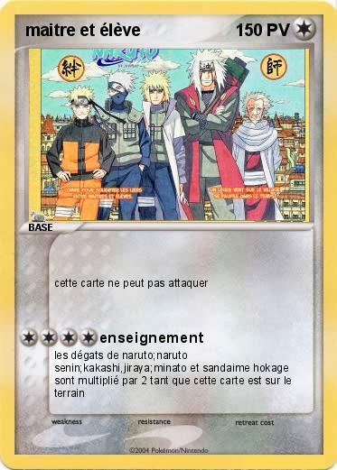 Pokemon maitre et élève