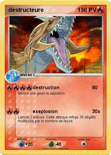 Pokemon destructeure