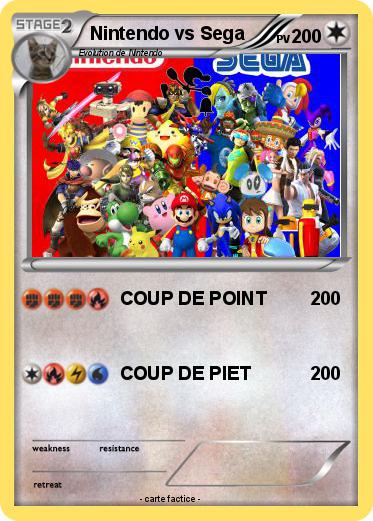 Pokemon Nintendo vs Sega