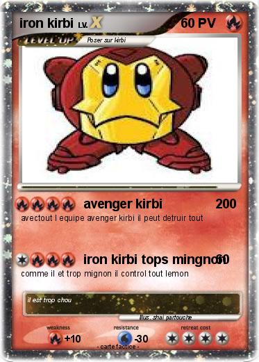 Pokemon iron kirbi