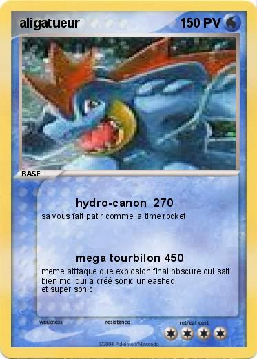 Pokemon aligatueur 