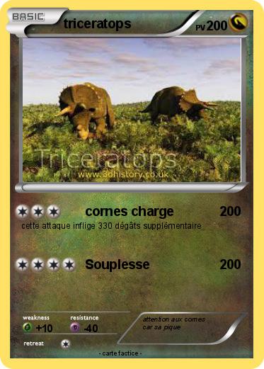 Pokemon triceratops