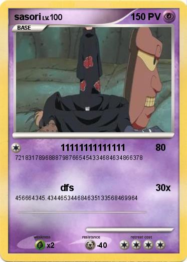 Pokemon sasori