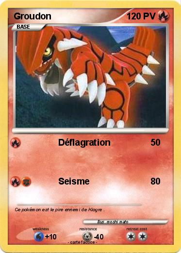 Pokemon Groudon