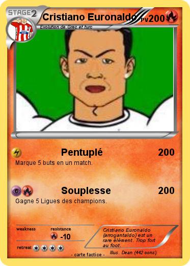 Pokemon Cristiano Euronaldo