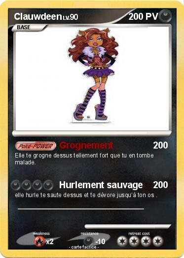 Pokemon Clauwdeen