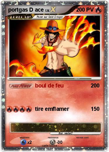 Pokemon portgas D ace