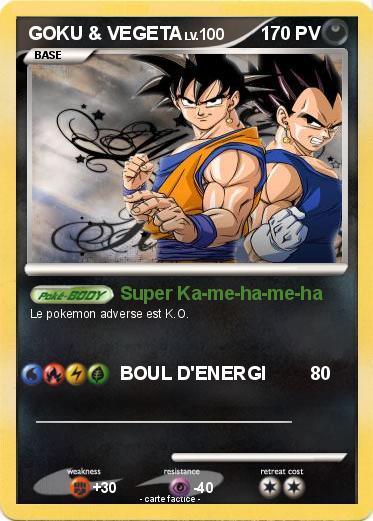 Pokemon GOKU & VEGETA