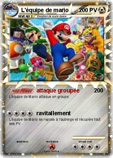 Pokemon L'équipe de mario