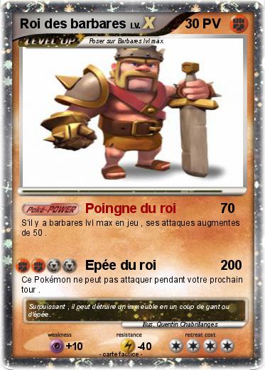 Pokemon Roi des barbares