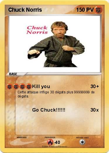Pokemon Chuck Norris