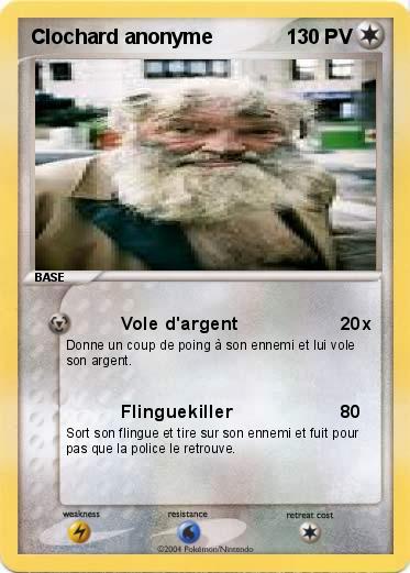 Pokemon Clochard anonyme