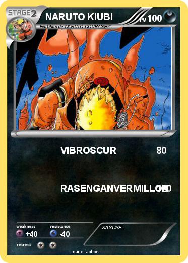 Pokemon NARUTO KIUBI