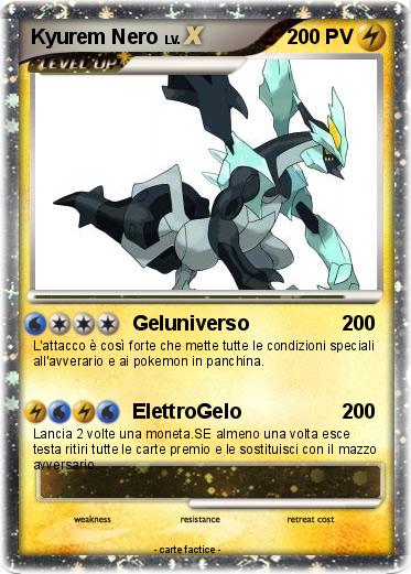 Pokemon Kyurem Nero