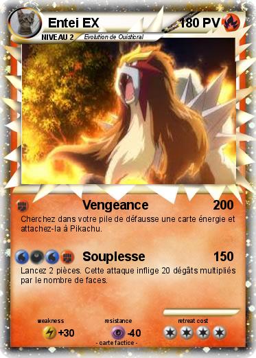 Pokemon Entei EX