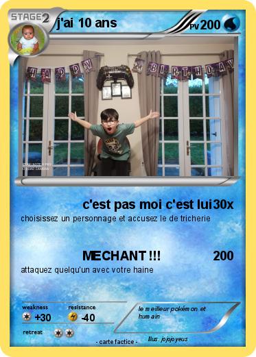 Pokemon j'ai 10 ans