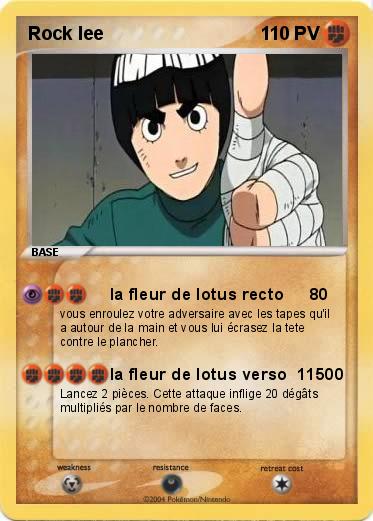 Pokemon Rock lee