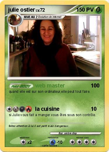Pokemon julie ostier