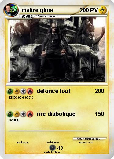 Pokemon maitre gims