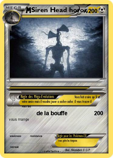 Pokemon Siren Head horor