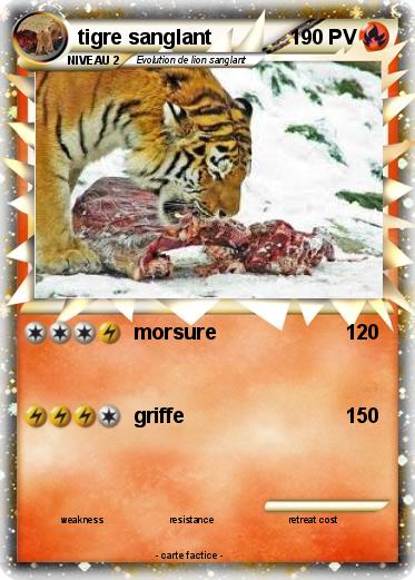 Pokemon tigre sanglant