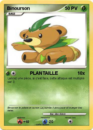 Pokemon Binourson