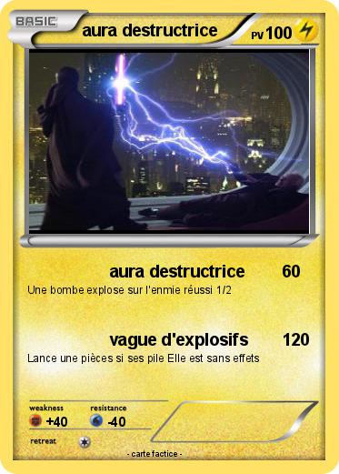 Pokemon aura destructrice