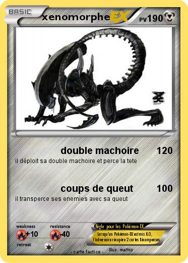 Pokemon xenomorphe