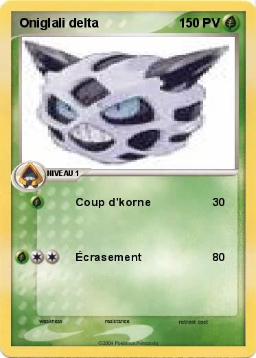 Pokemon Oniglali delta