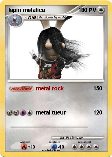 Pokemon lapin metalica