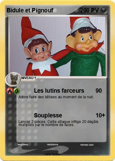 Pokemon Bidule et Pignouf