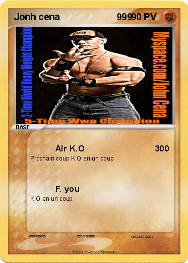 Pokemon Jonh cena                      999