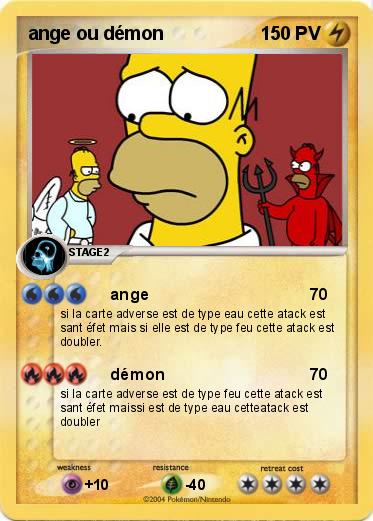 Pokemon ange ou démon