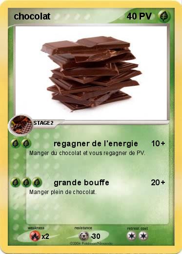 Pokemon chocolat