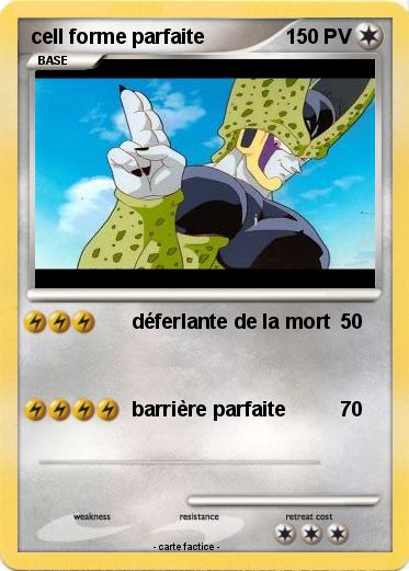 Pokemon cell forme parfaite