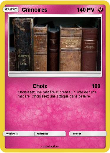 Pokemon Grimoires