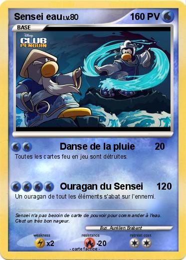 Pokemon Sensei eau