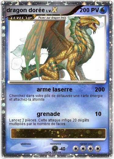 Pokemon dragon dorée