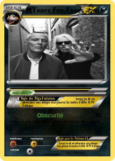Pokemon Tears For Fears