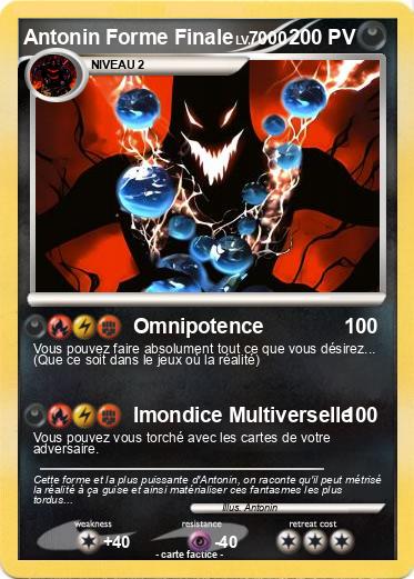 Pokemon Antonin Forme Finale