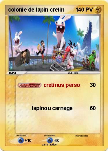 Pokemon colonie de lapin cretin