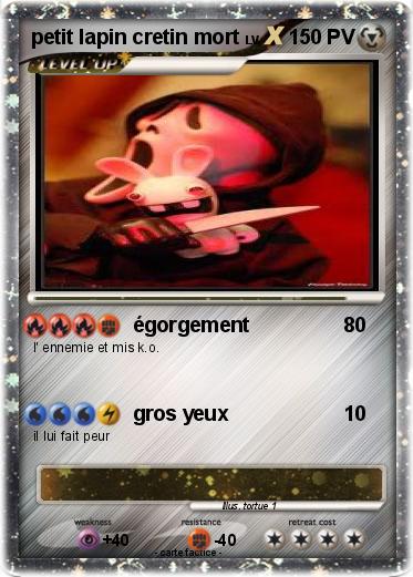 Pokemon petit lapin cretin mort