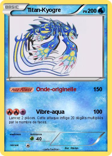 Pokemon Titan-Kyogre