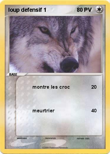 Pokemon loup defensif 1