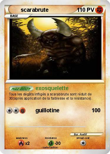 Pokemon scarabrute