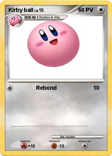 Pokemon Kirby ball