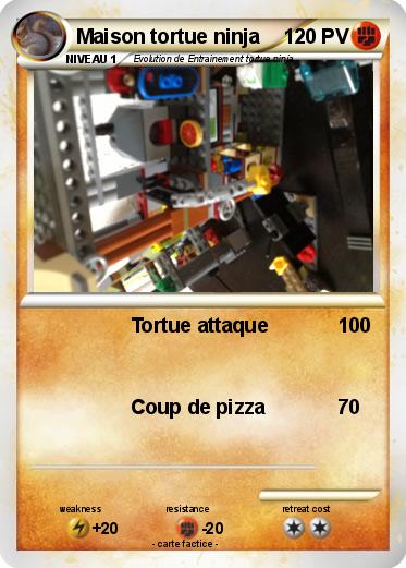 Pokemon Maison tortue ninja