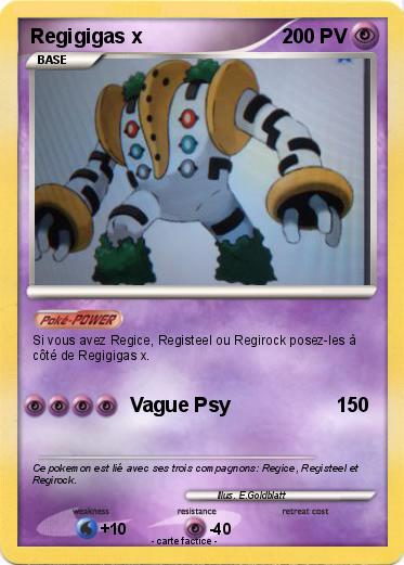 Pokemon Regigigas x