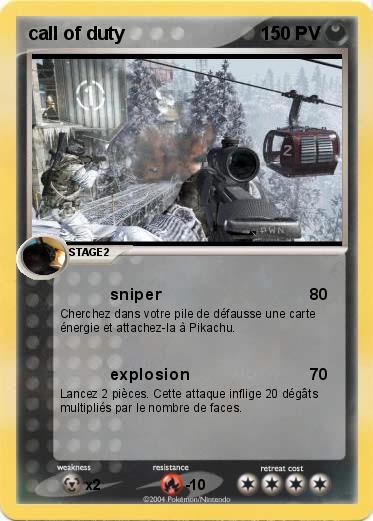 Pokemon call of duty