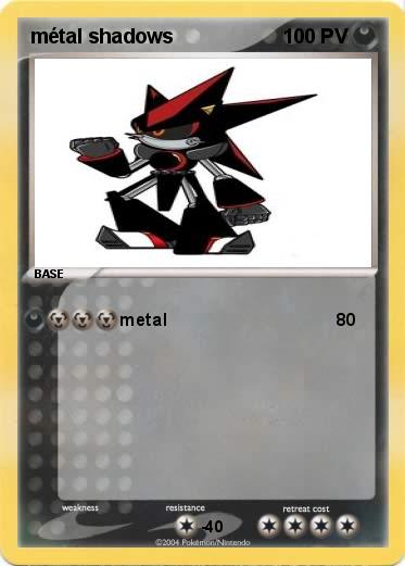 Pokemon métal shadows